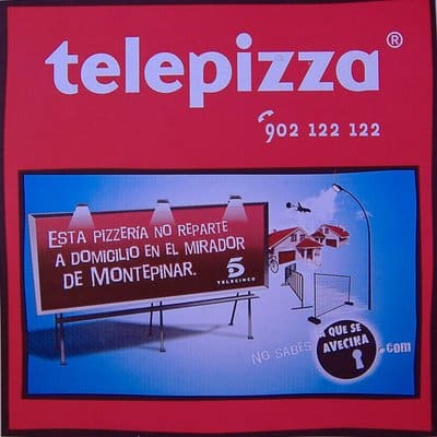 Telepizza, nuevo soporte publicitario 3 Telepizza