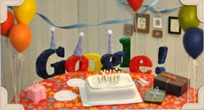 google cumple