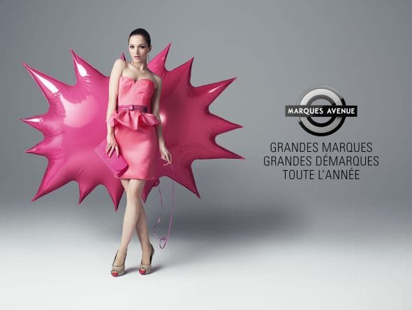 marques avenue factory outlet special offers stickers balloon
