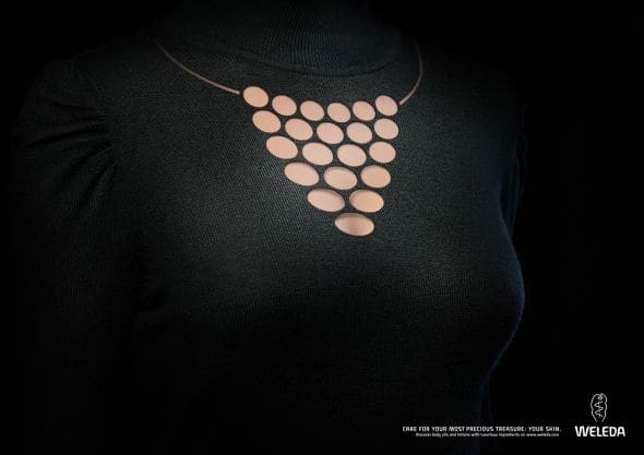 weleda body care skin jewelry necklace 1