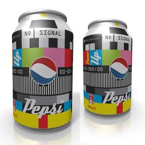 Packaging Pepsi