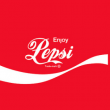 Logotipo de Coca Cola en Pepsi