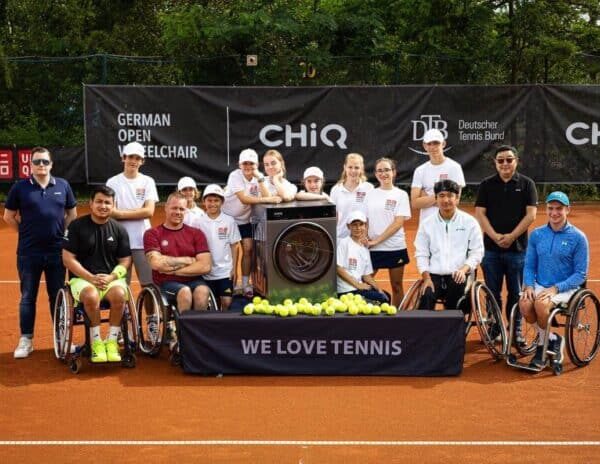 CHiQ promueve la inclusión y la innovación como patrocinador del Abierto Alemán de Tenis en Silla de Ruedas