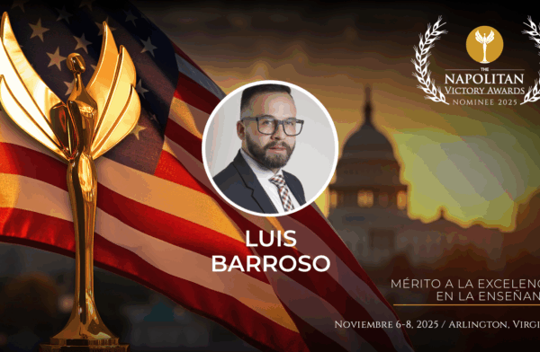 El estratega Luis Barroso Denis, nominado a los Napolitan Victory Awards 2025 en Washington DC